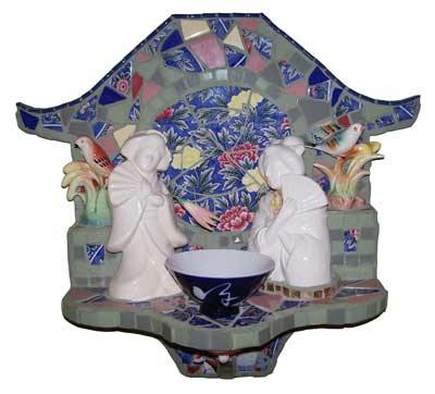 A little shrine to peace and contentment