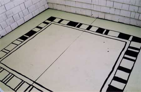 Freehand black outlines for the border