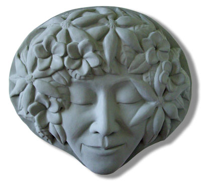 The finished sculpture