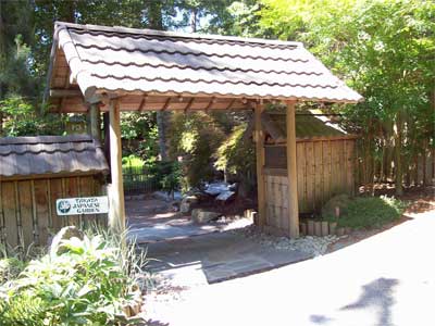 Gate to the Takata Japanese Garden