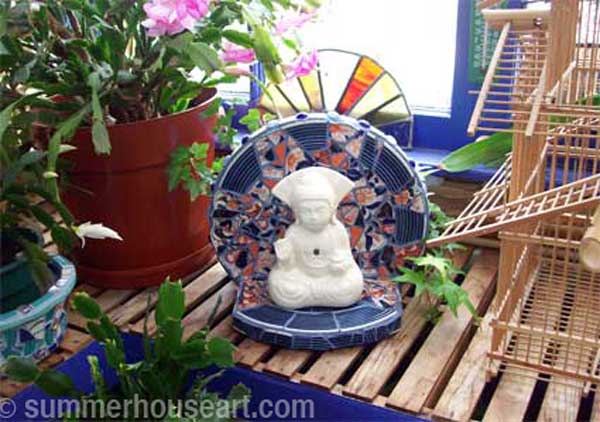 Buddha Shrine, Helen Bushell, summerhouseart.com