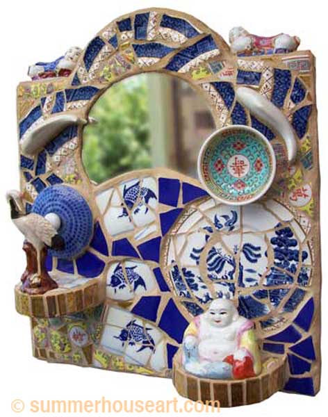 Feng Shui Mosaic, Helen Bushell, summerhouseart.com