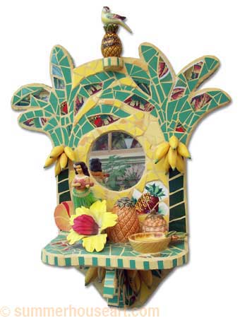 Aloha Shrine by Helen Bushell, summerhouseart.com