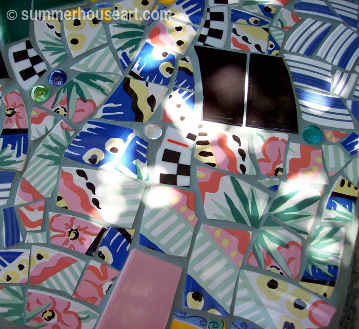 Mosaic Stepping Stone Tutorial, summerhouseart.com Mosaic Stepping Stone Tutorial, summerhouseart.com