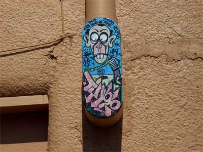 graffiti Odd graffiti in an odd spot