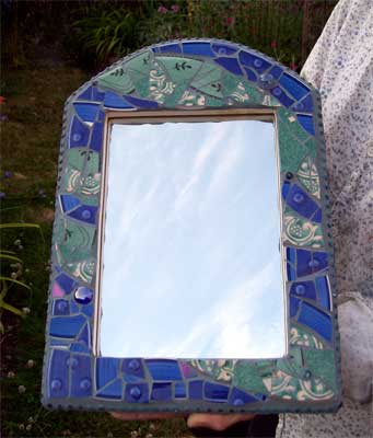 Jane's mirror frame completed