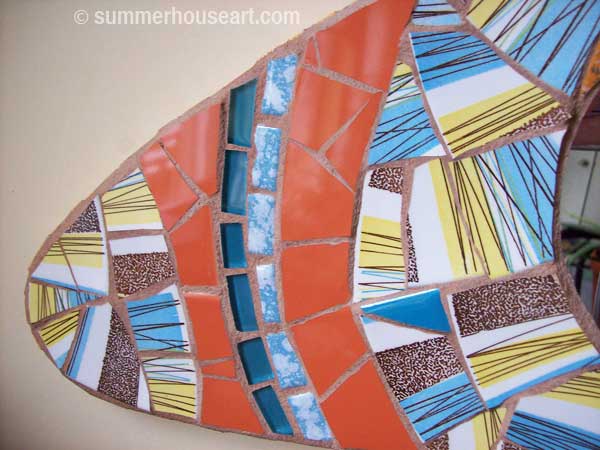  Boomerang Mirror by Helen Bushell summerhouseart.com