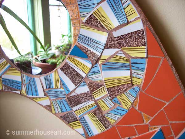 Boomerang Mirror by Helen Bushell summerhouseart.com