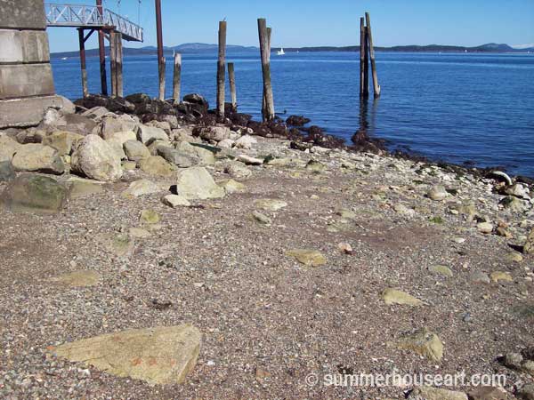 Low Tide, Sidney BC photo summerhouseart.com