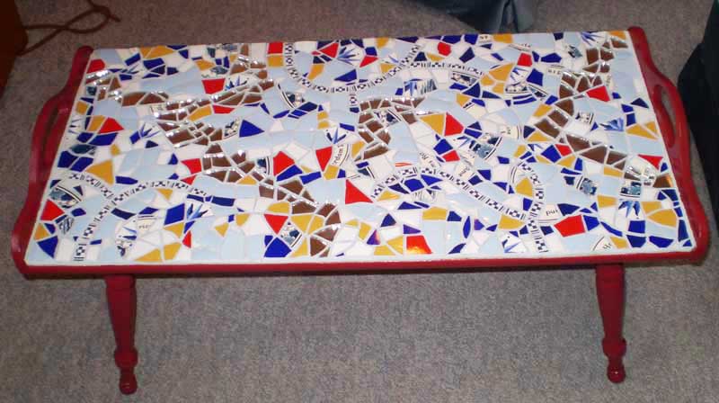 Murray Goode's Mosaic coffee table Murray Goode's Mosaic coffee table