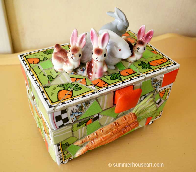 The Bunny Box by Helen Bushell summerhouseart.com