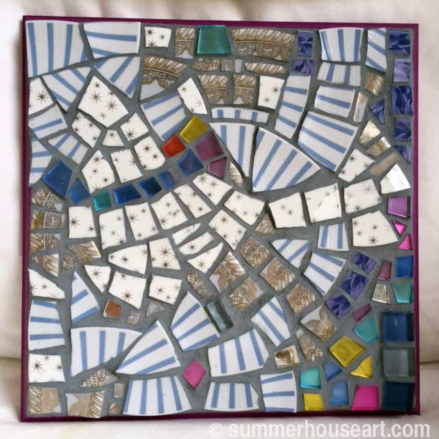 JIllian's finished mosaic