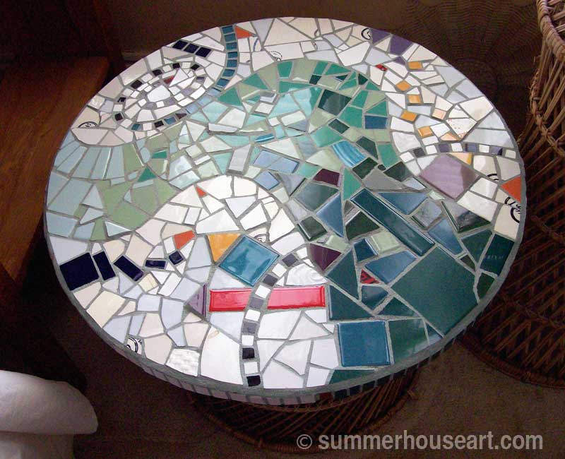 Mosaic Table Top Tutorial At Amanda Hackler Blog