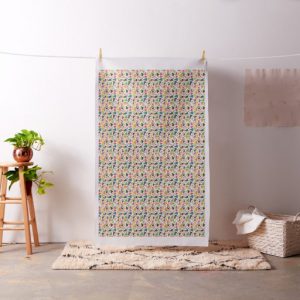 Triangle Treat Fabric, on Zazzle, SummerhouseArt