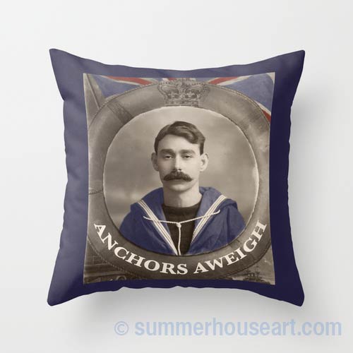 Uncle Dave Pillow on Society 6, 