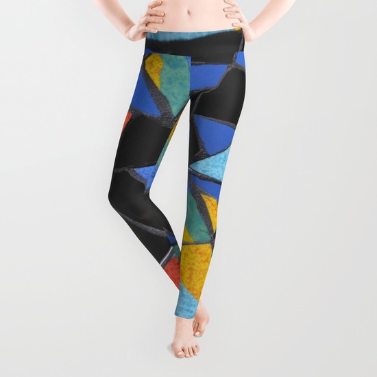 Toucan leggings Society6, by Helen Bushell, summerhouseart.com