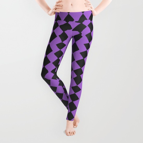 Royal Jester design  on leggings, summerhouse art on socieity 6