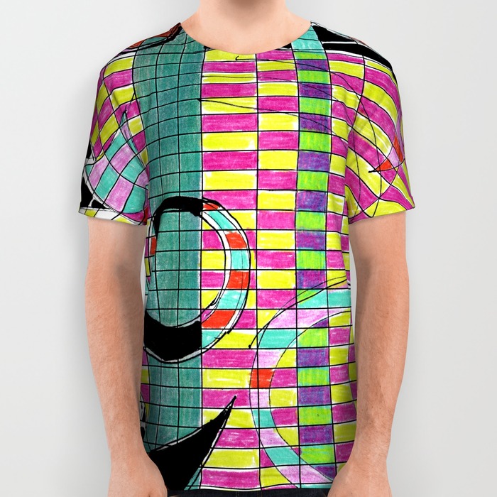 Spreadsheet Tango T-shirt by Helen Bushell, Summerhouse Art shop on Society 6