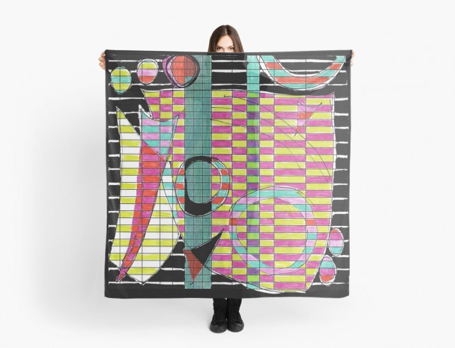 Spreadsheet Tango scarf by Helen Bushell on Red Bubble Spreadsheet Tango scarf by Helen Bushell on Red Bubble
