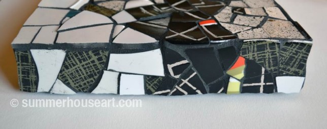 Top side Speckled mosaic, by Helen Bushell summerhouseart.com