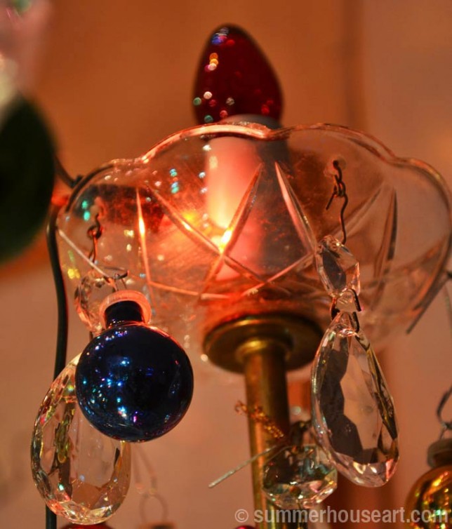 Christmas Chandelier, summerhouseart.com