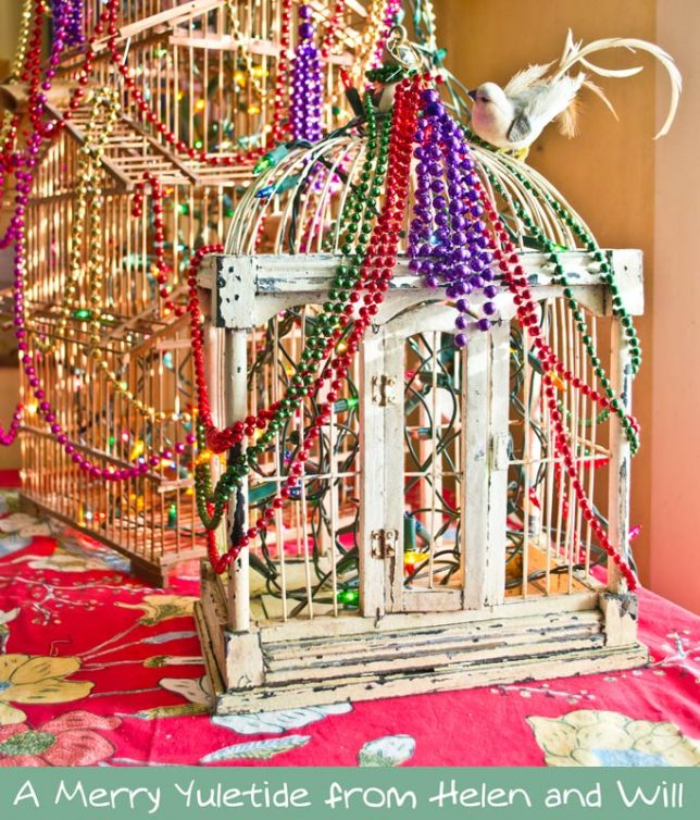 2016 Christmas bird cages, summerhouseart.com