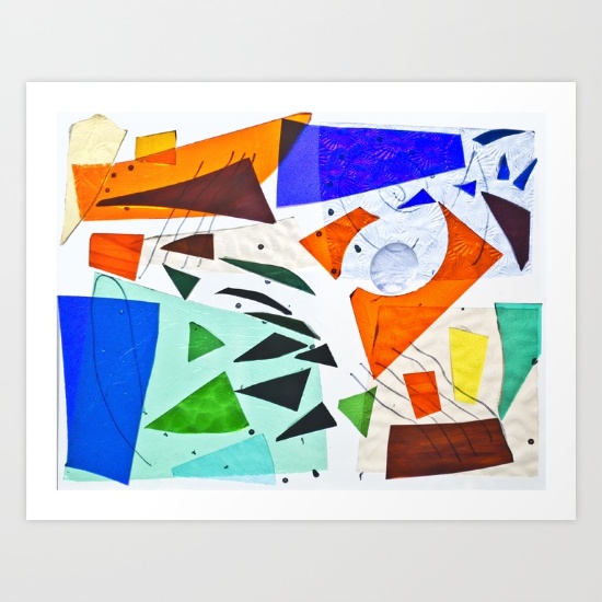 Composition-in-blue-and-orange131768-framed-prints Society6 by Summerhouse Art Composition-in-blue-and-orange131768-framed-prints Society6 by Summerhouse Art