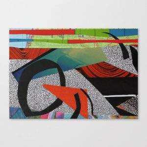Last Seen, collage, Helen Bushell, summerhouseart, Society 6