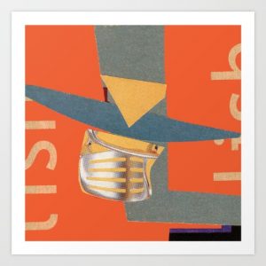 Tuesday Afternoon collage Will Bushell. Summerhouseart on Society 6